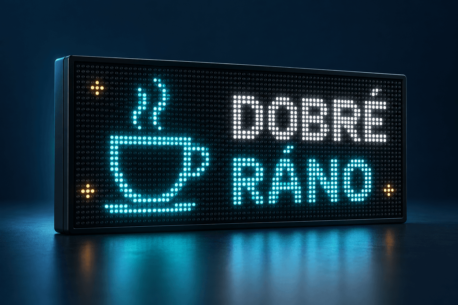 Ilustračný návrh RGB LED panela Compact
